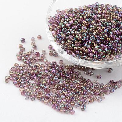 Round Glass Seed Beads X-SEED-A007-3mm-176-1