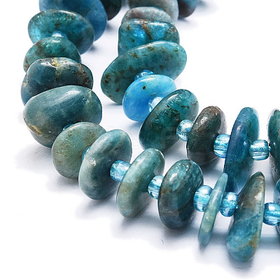 Natural Apatite Beads  Strands G-E569-J01-1