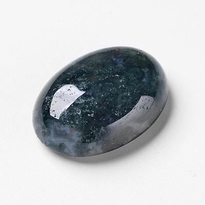 Natural Moss Agate Cabochons G-F296-09-18x25mm-1