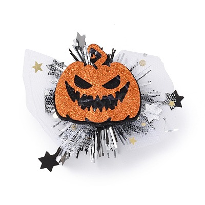 Halloween Theme Felt Alligator Hair Clips PHAR-L008-01F-1