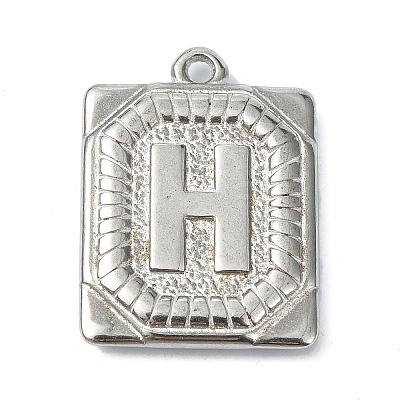 Anti-Tarnish 304 Stainless Steel Pendants STAS-U033-01P-H-1