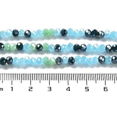 Glass Beads Strands EGLA-A034-M4mm-58-1
