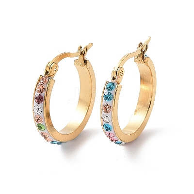 304 Stainless Steel Hoop Earrings EJEW-N0031-11G-03A-1