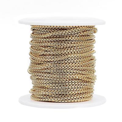 Ion Plating(IP) 304 Stainless Steel Venetian Chains CHS-H007-02G-1