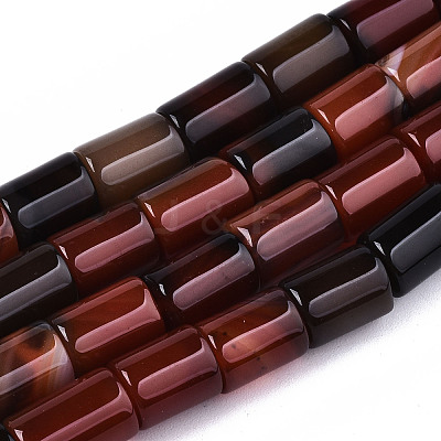 Natural Agate Beads G-T131-71-1
