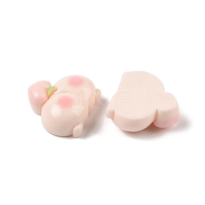 Opaque Resin Decoden Cabochons RESI-K040-01E-1
