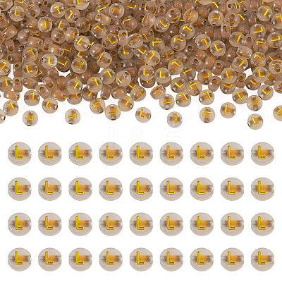 50G Luminous Transparent Acrylic Beads OACR-TAD0001-01L-1