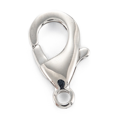 Non-Tarnish 304 Stainless Steel Lobster Claw Clasps STAS-C024-15P-1