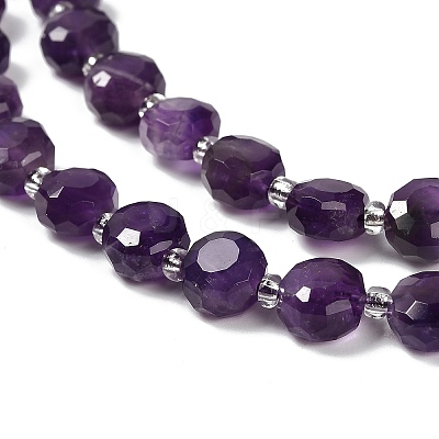 Natural Amethyst Beads Strands G-B153-A13-1