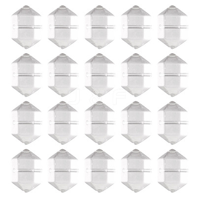 30Pcs Transparent Handmade Lampwork Beads LAMP-TADJ0001-12L-1
