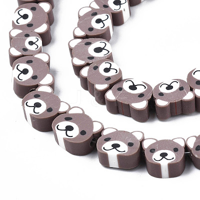 Handmade Polymer Clay Bead Strands CLAY-S096-004-01B-1