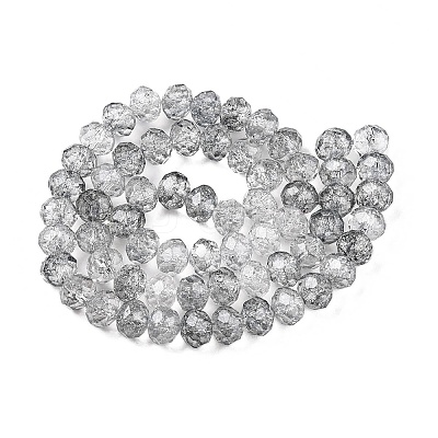 Transparent Glass Beads Strands GLAA-T023-4mm-A09-1