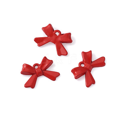 Spray Painted Enamel Pendants ENAM-TAC0005-04D-1