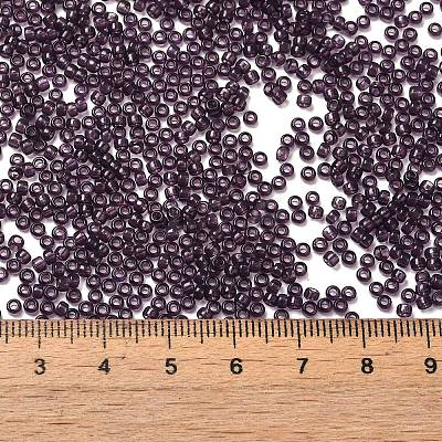 Transparent Colours Glass Round Seed Beads SEED-B001-06A-06-1