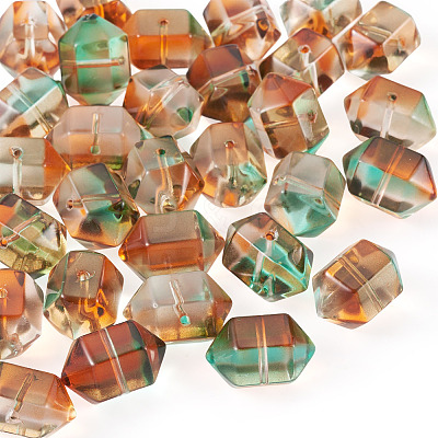 30Pcs Transparent Handmade Lampwork Beads LAMP-TADJ0001-12A-1