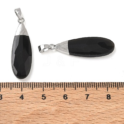 Natural Obsidian Pendants GG-CBA9F30-03P-05-1