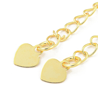 Rack Plating Brass Chain Extender FIND-T071-16G-02-1