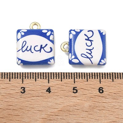 Printed Alloy Pendants PALLOY-P319-07E-03-1