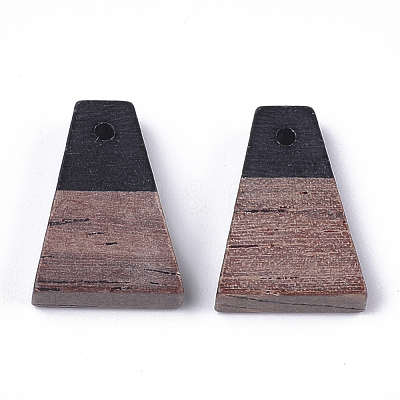 Resin & Wood Pendants X-RESI-S358-52J-1