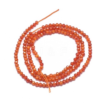 Cubic Zirconia Beads Strands G-G792-47-02A-1