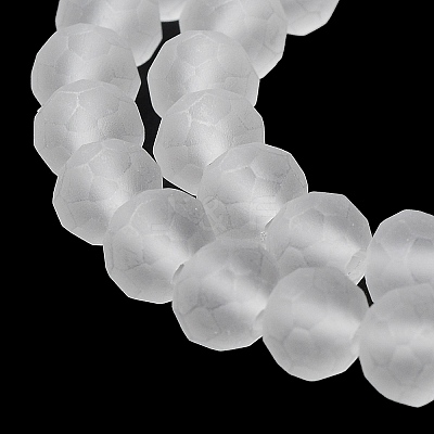Transparent Glass Beads Strands EGLA-A044-T8mm-MD19-1