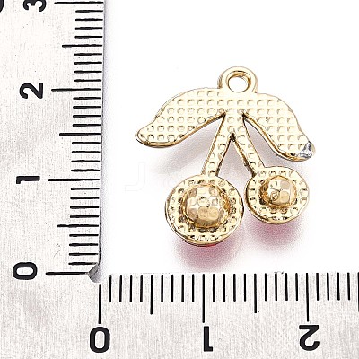 Alloy Rhinestone Pendants PALLOY-T090-58KCG-1