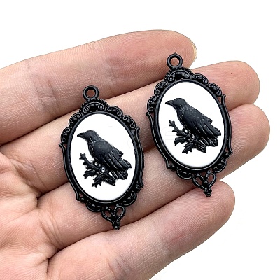 Alloy Enamel Pendants PW-WG9819C-02-1