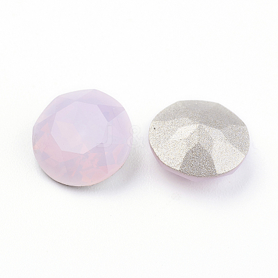 Pointed Back & Back Plated K9 Glass Rhinestone Cabochons RGLA-J012-10mm-395-1