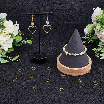 60Pcs Brass Bead Frame KK-CN0002-62-1