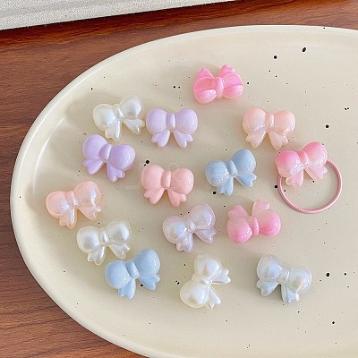 Opaque UV Plating Acrylic Beads OACR-I015-56-1