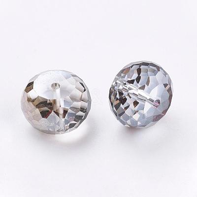 Electorplated Glass Beads EGLA-E005-M-1