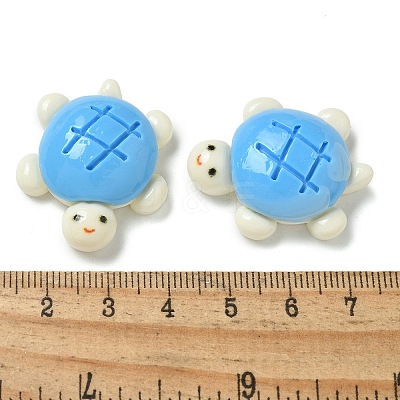 Opaque Resin Cabochons RESI-M047-01I-1