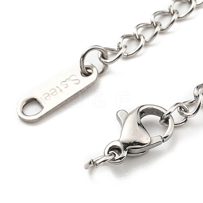 Tarnish Resistant 304 Stainless Steel Curb Chain Extender STAS-G310-11P-1