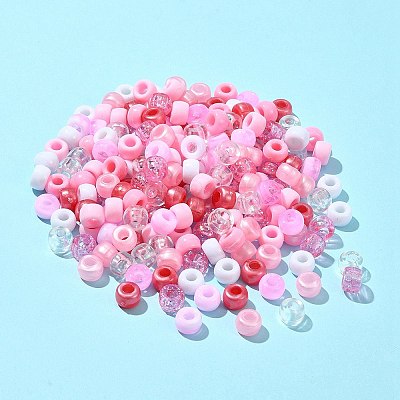 8 Styles Plastic Pearlized Beads KY-FS0001-21D-1