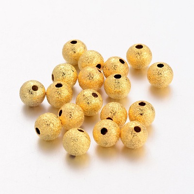 Brass Textured Beads EC248-NF-M-1