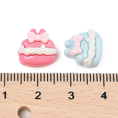 Opaque Resin Cabochons CRES-M037-08A-1