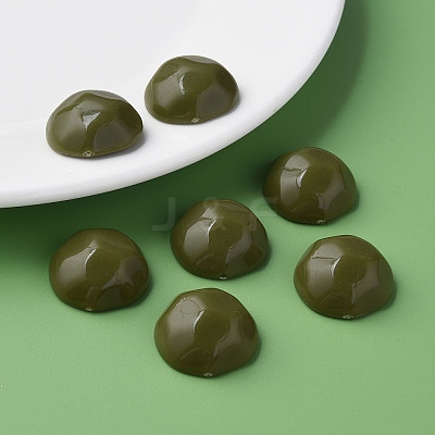 Opaque Acrylic Cabochons MACR-S373-138-A10-1