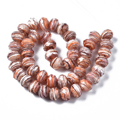 Handmade Lampwork Beads Strands LAMP-T007-13A-1