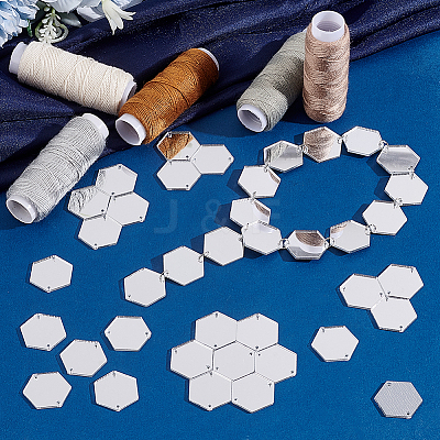 200Pcs Mirror Effect Acrylic Sew on Rhinestone DIY-PH0021-95E-1