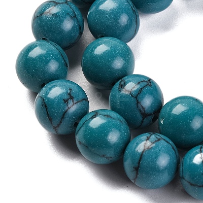 Synthetic Turquoise Beads Strands G-L605-G01-03A-1