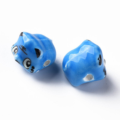 Handmade Porcelain Beads PORC-T007-20G-1