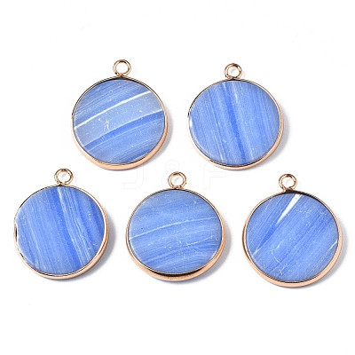 Synthetic Sodalite Pendants X-G-Q998-010D-1