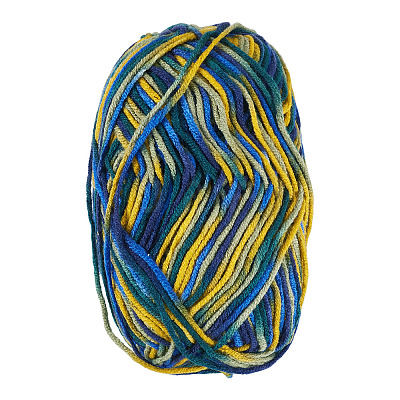 Polyester Fibers Knitting Yarn DIY-TADJ0002-005C-1