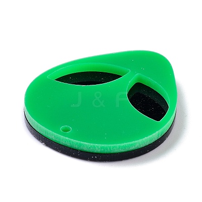 Opaque Acrylic Pendants X-MACR-P023-01B-1