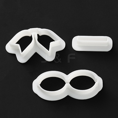 3Pcs Plastic Mold DIY-WH0308-634A-1