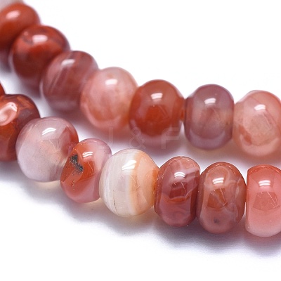 Natural Red Agate Beads Strands G-E530-12A-1