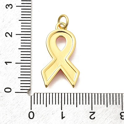 Brass Enamel Pendants KK-S508-29G-1