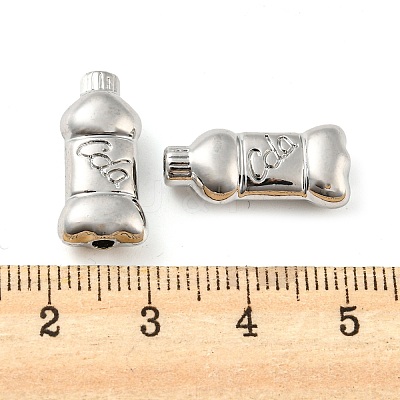 Rack Plating Alloy Beads PALLOY-Z022-11P-1