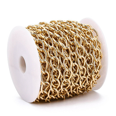 Aluminium Curb Chains CHA-T001-39G-1
