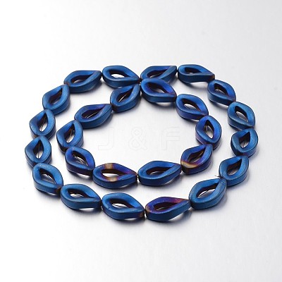 Electroplate Non-magnetic Synthetic Hematite Bead Strands G-F300-54-F05-1